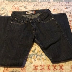 NWOT black Levi’s 514 slim straight jeans
